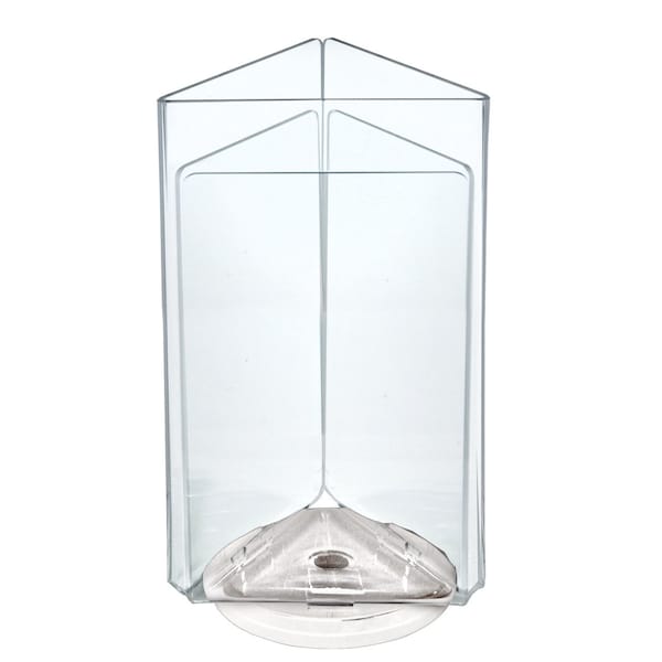 Azar Displays Three-Sided Revolving Sign and Menu Holder, 5.5 in. W x 8.5 in. H 193730-WHT - main